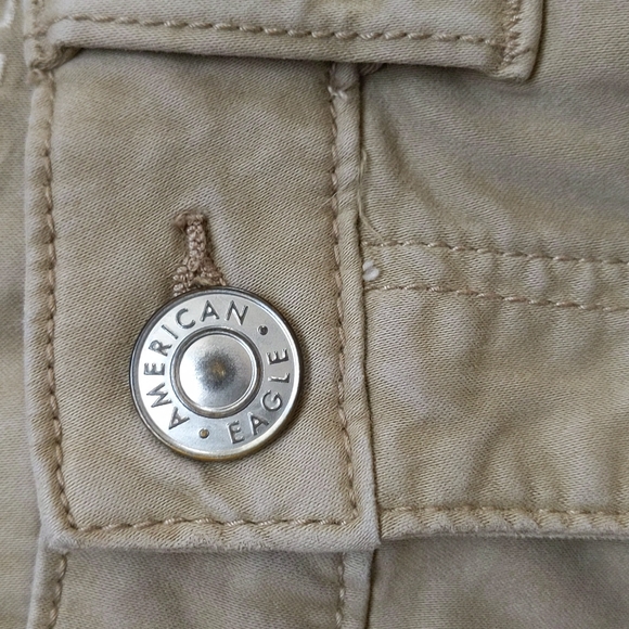 American Eagle Hi-Rise Jegging Super Stretch Jeans 0 Brown Tan - Picture 7 of 15